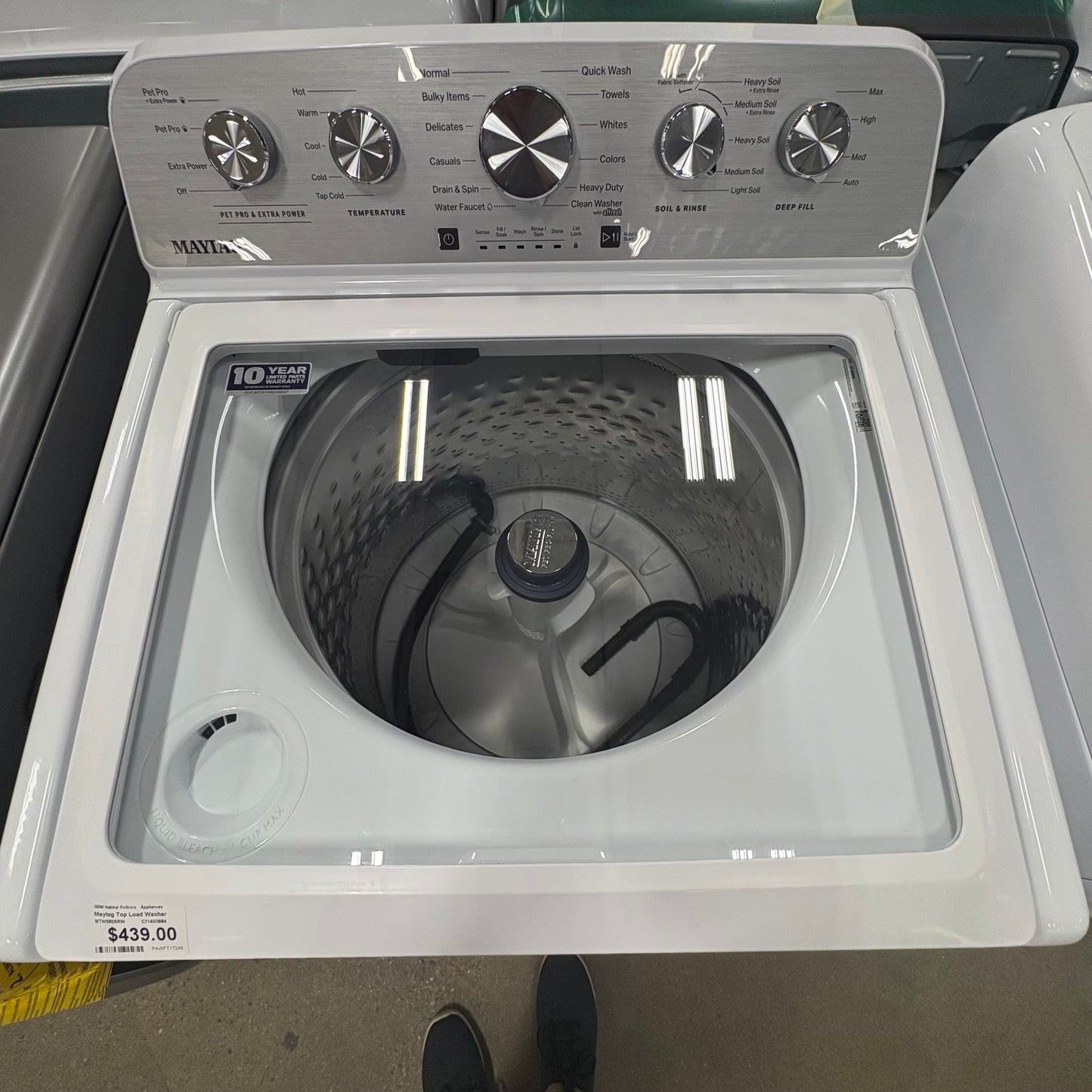 Maytag Top Load Washer