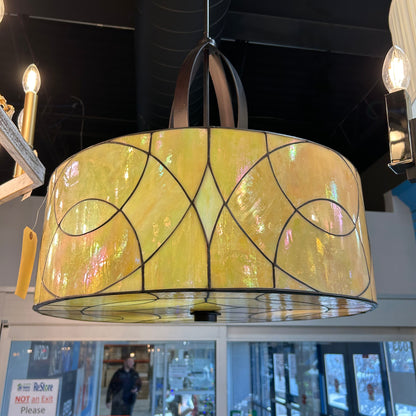 Pearly Yellow Pendant Light