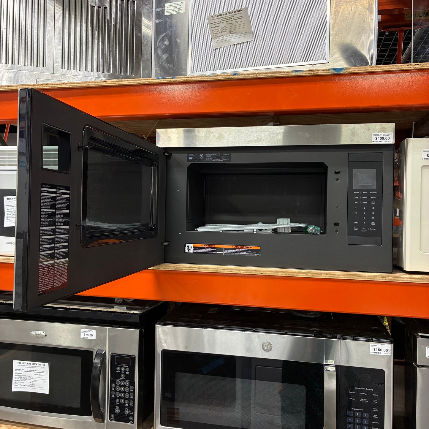 NEW OTR Flush Mount Microwave