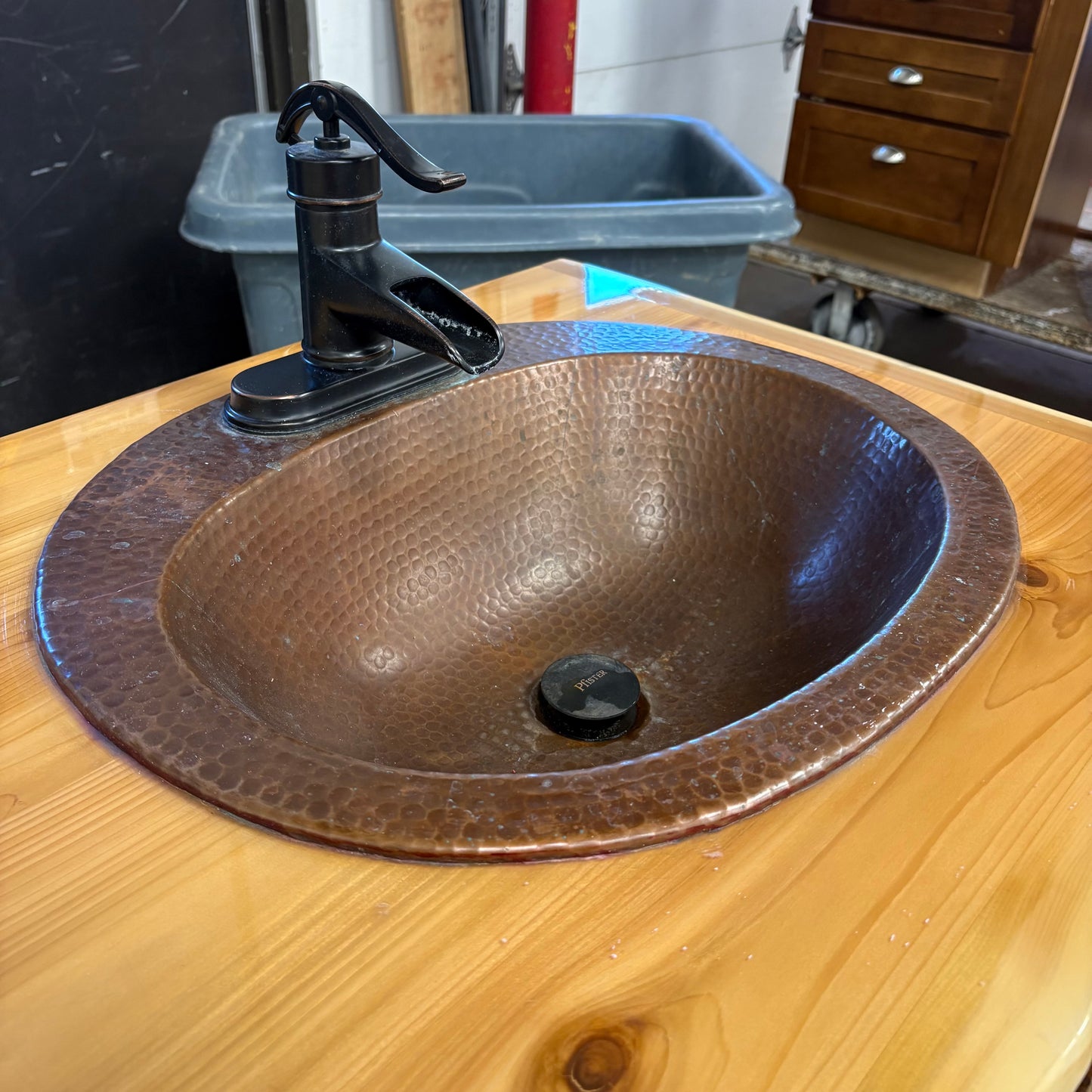 40" Rustic CedarLog Vanity Set