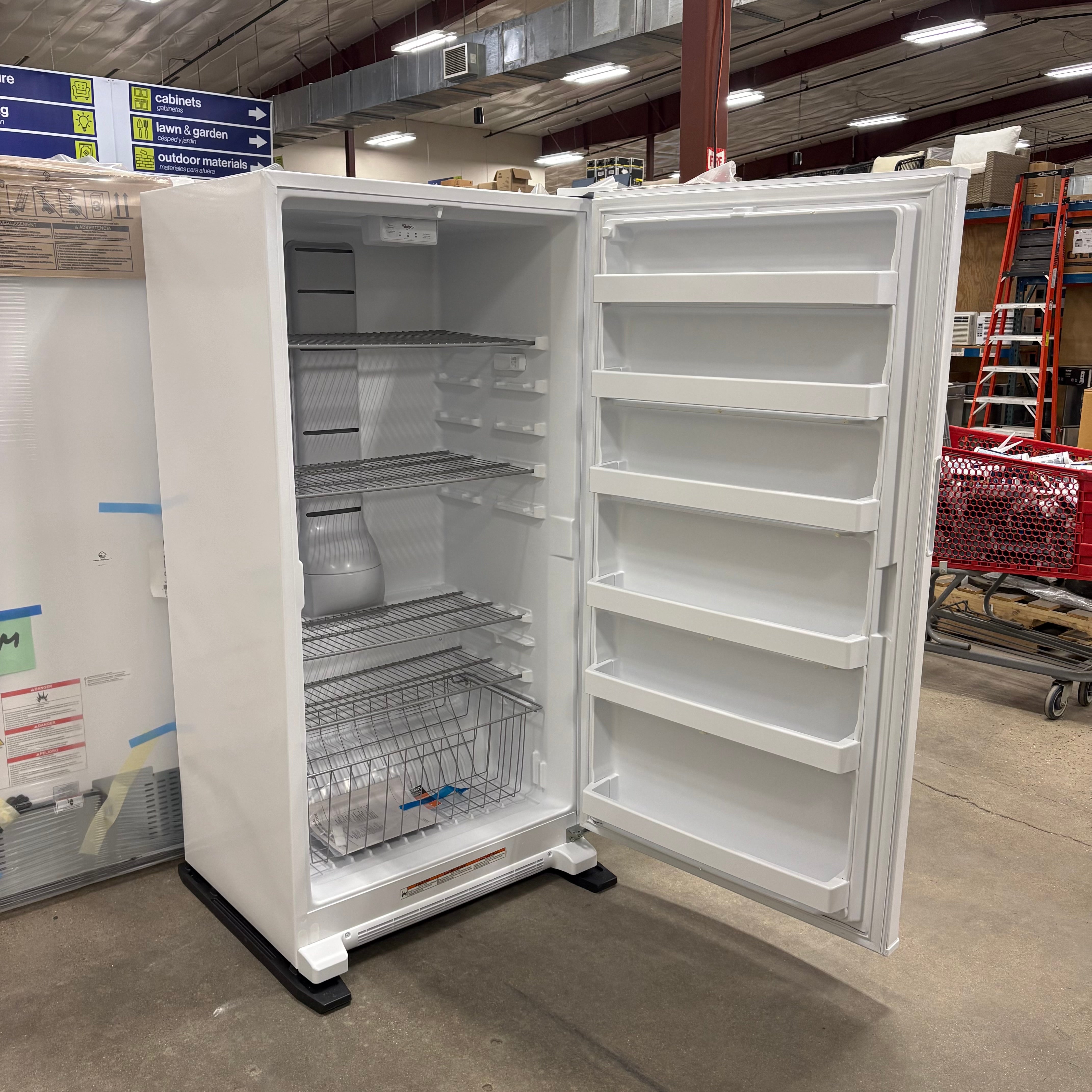 Whirlpool Upright Freezer 20cu – GDM Habitat for Humanity ReStore