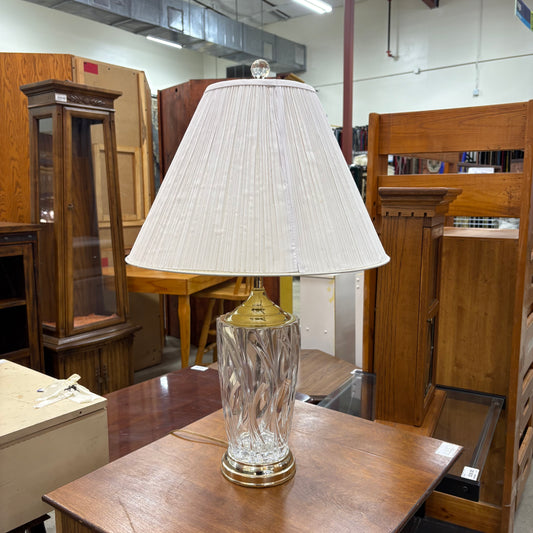 Waterford Cut Crystal Table Lamp