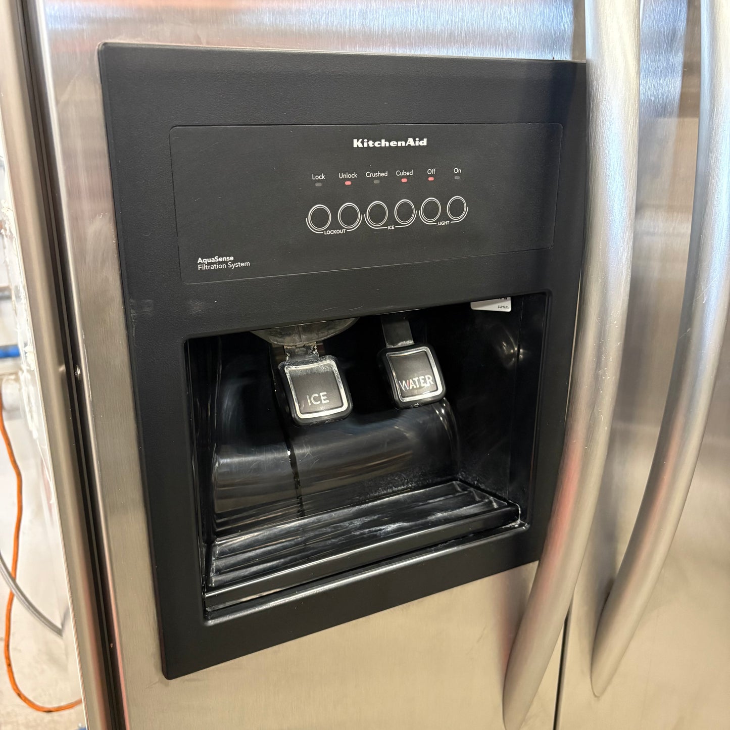 KitchenAid 36" Built-In Side by Side Fridge