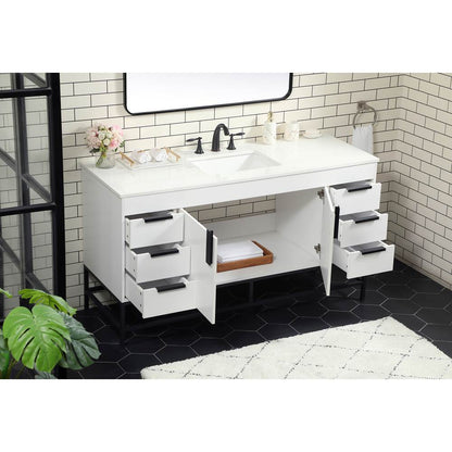 Eugene White 60" Vanity