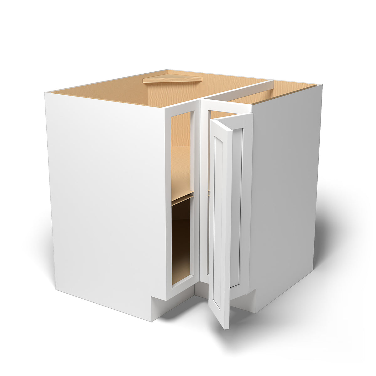 Special Order - 33" x 09" Easy Reach Corner Base Cabinet Arcadia White - ER3309 Arcadia White Base Cabinets Corner Base Cabinets GHI SPACW Special Order