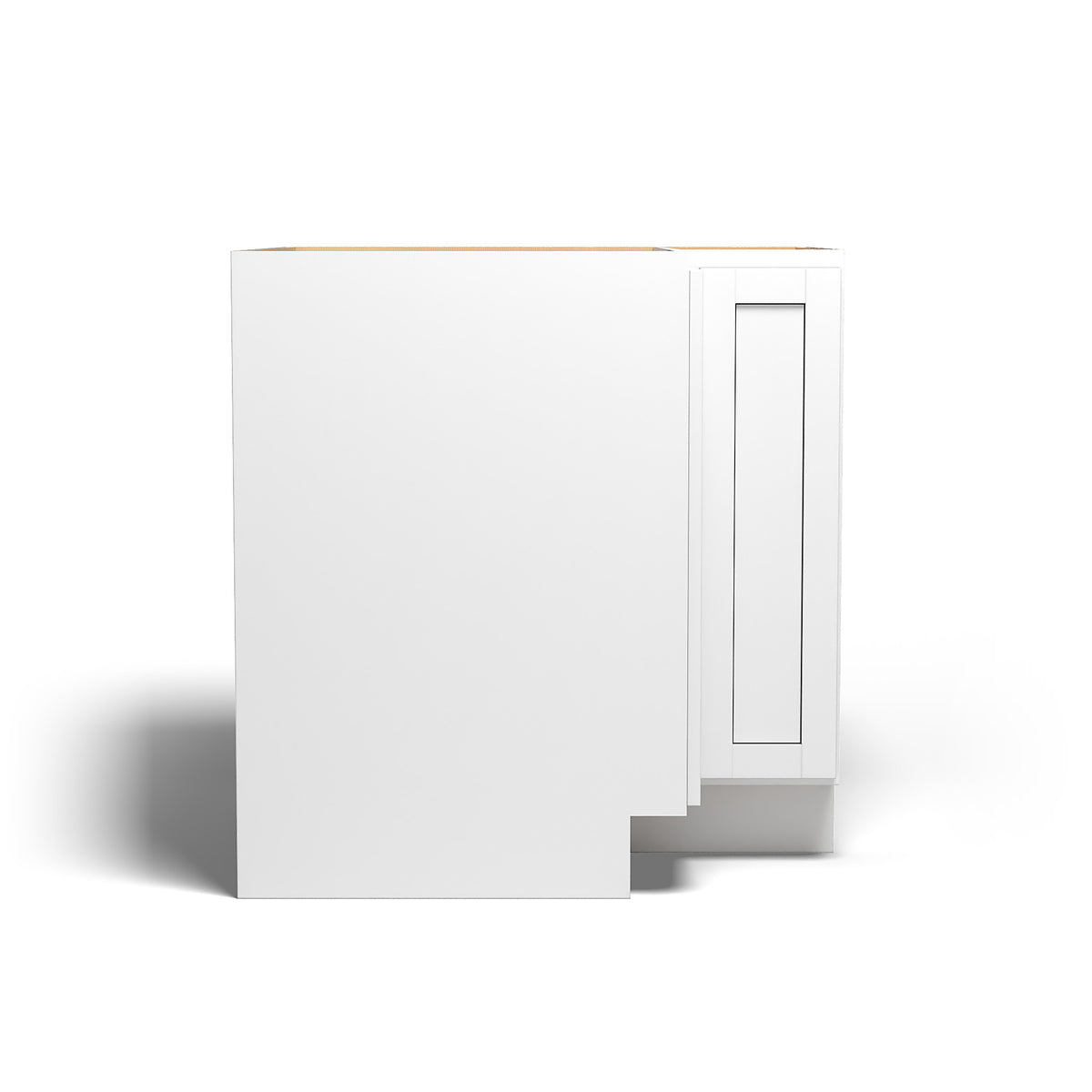 Special Order - 33" x 09" Easy Reach Corner Base Cabinet Arcadia White - ER3309 Arcadia White Base Cabinets Corner Base Cabinets GHI SPACW Special Order