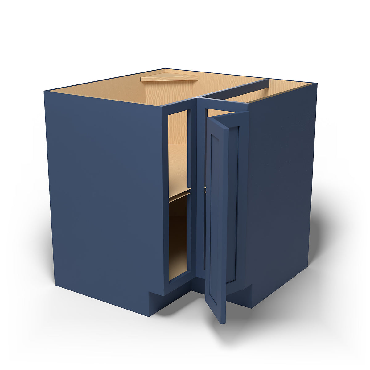 Special Order - 33" x 09" Easy Reach Corner Base Cabinet Concord Blue - ER3309 Base Cabinets Concord Blue Corner Base Cabinets GHI SPCCB Special Order