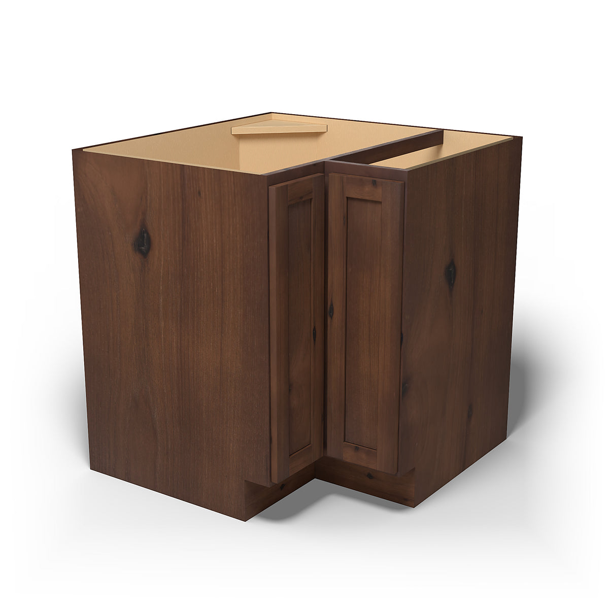 Special Order - 33" x 09" Easy Reach Corner Base Cabinet Rustic Walnut - ER3309 Base Cabinets Corner Base Cabinets GHI Rustic Walnut Special Order SPRWS