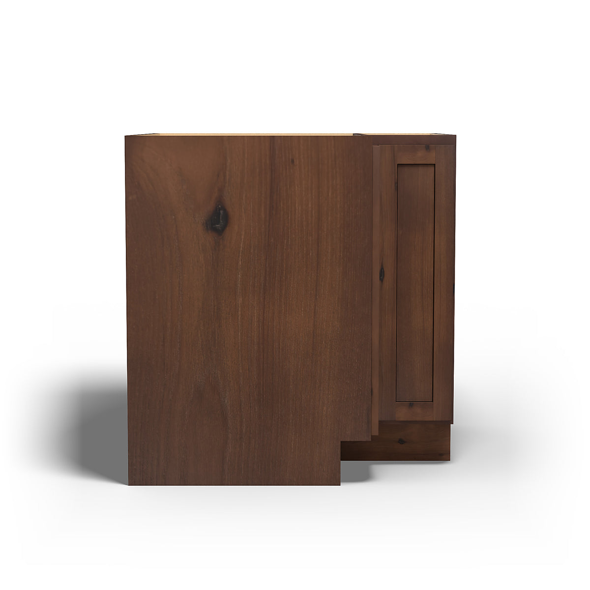 Special Order - 33" x 09" Easy Reach Corner Base Cabinet Rustic Walnut - ER3309 Base Cabinets Corner Base Cabinets GHI Rustic Walnut Special Order SPRWS