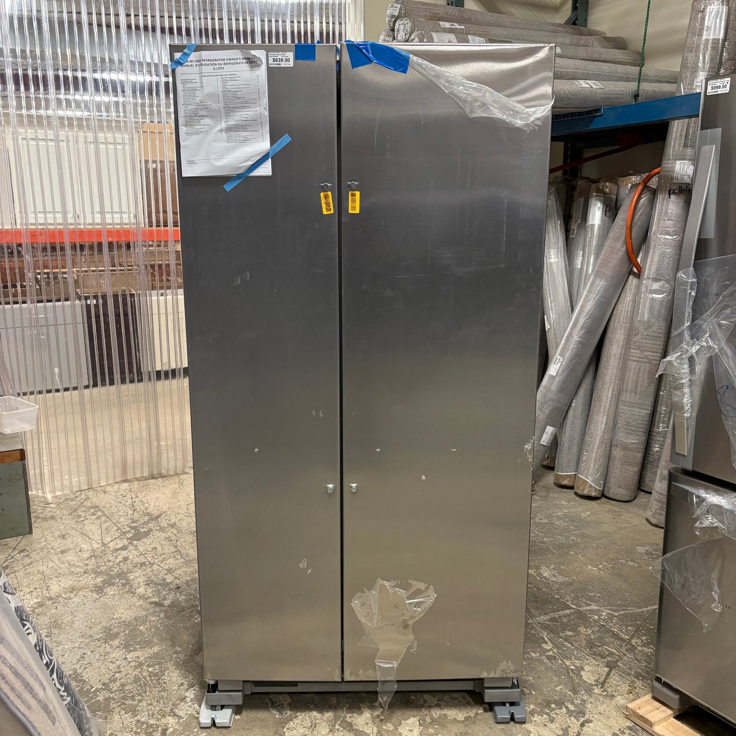 Whirlpool Side by Side Fridge