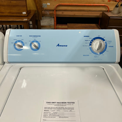 Amana Washer/ Elec. Dryer Set