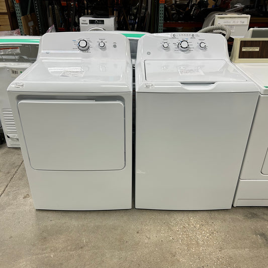 GE Washer/Elec Dryer Set