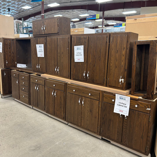 14 Pc. Cabinet Set