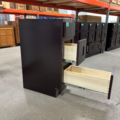 12" 3-Drawer Base Cabinet