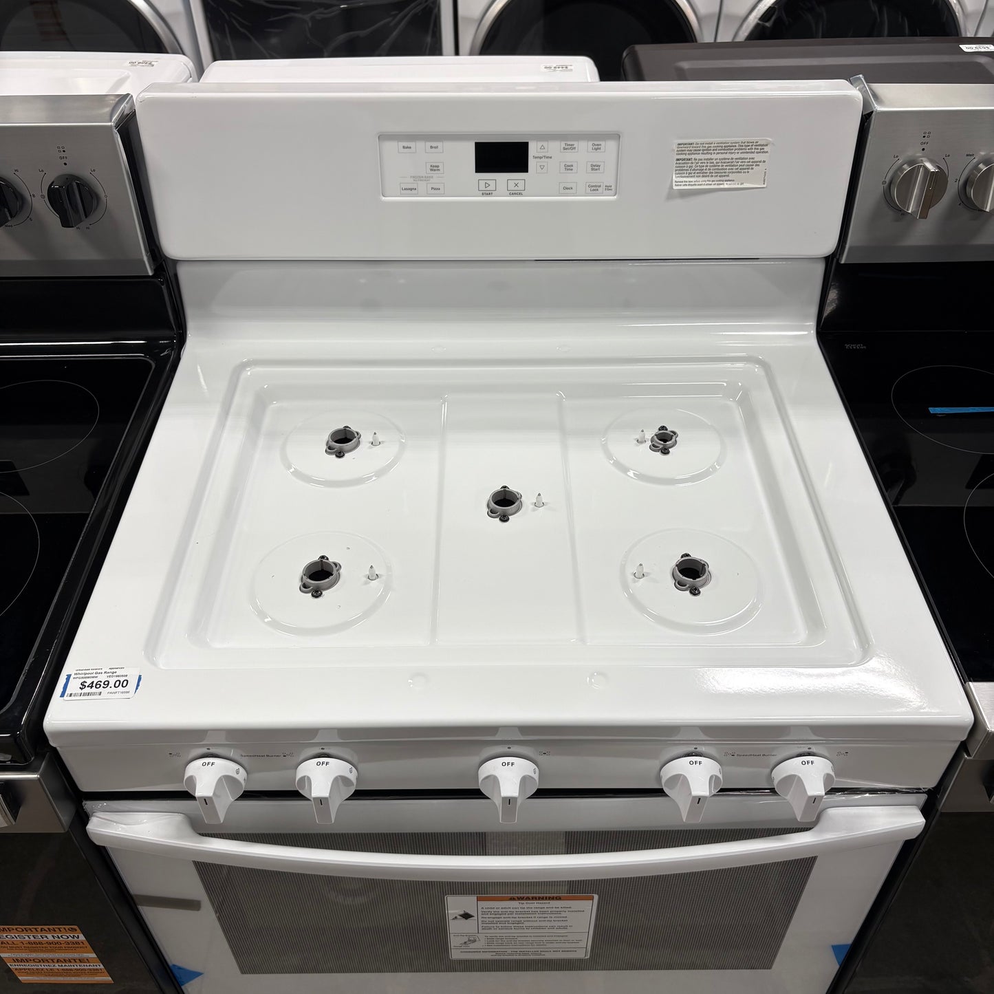 Whirlpool Gas Range