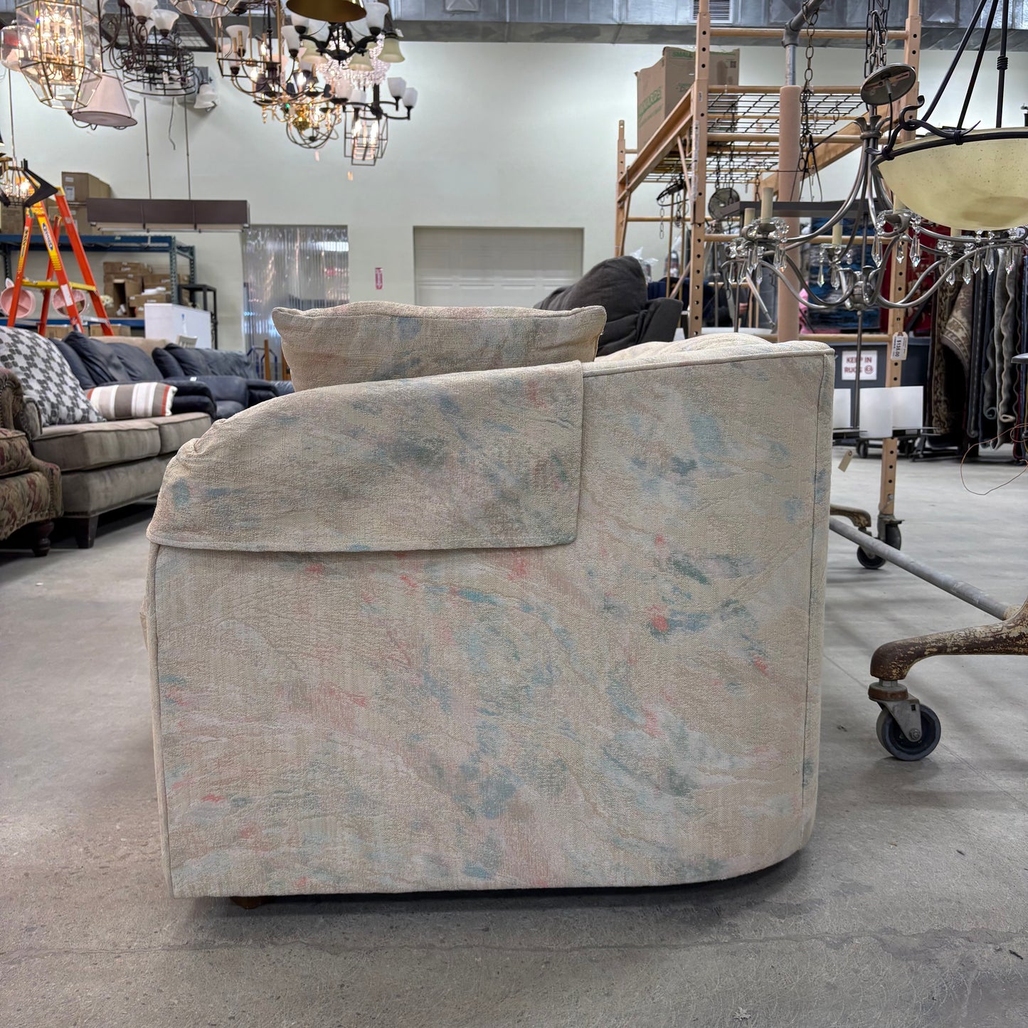 Pastel Low-Profile Sofa