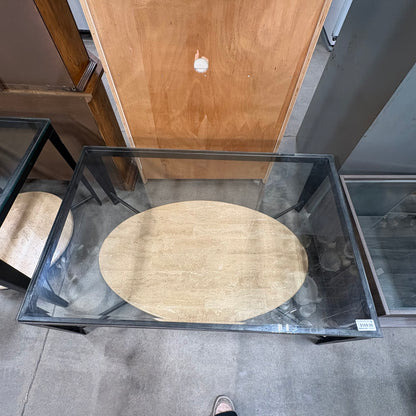 2-Tier Oval Coffee Table