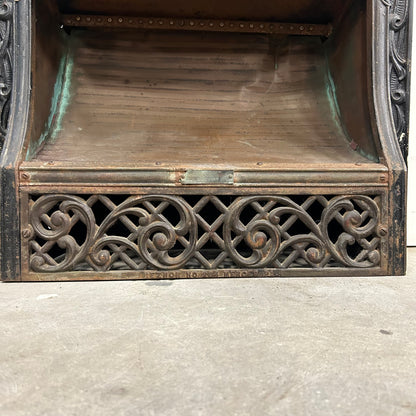 Antique Cast Iron Fireplace