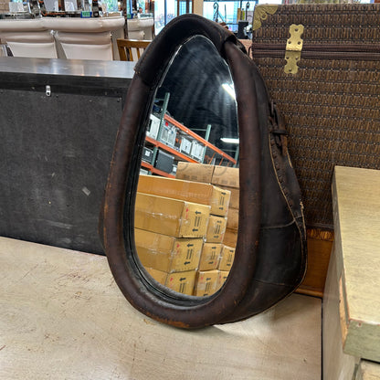 Antique Horse Collar Mirror