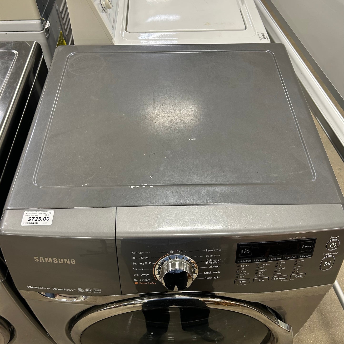 Samsung Washer/Elec Dryer Set