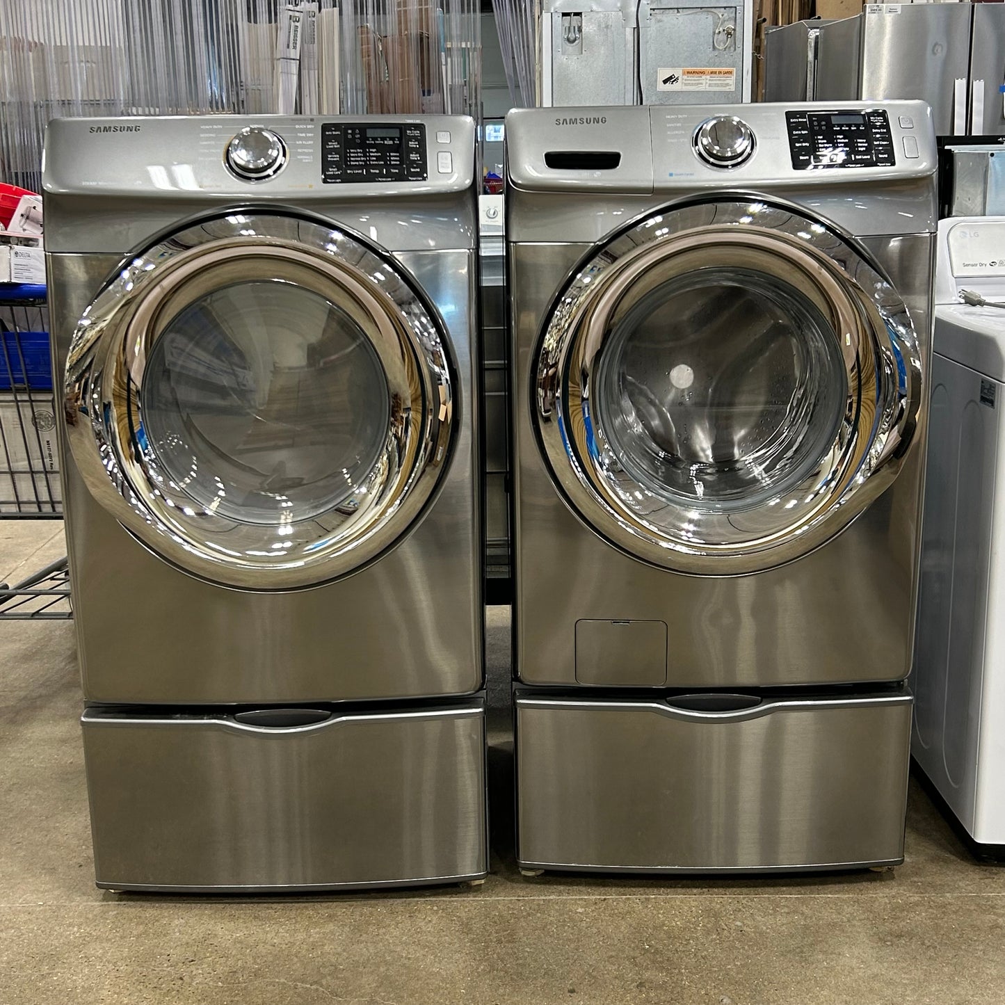 Samsung Washer/Elec Dryer Set