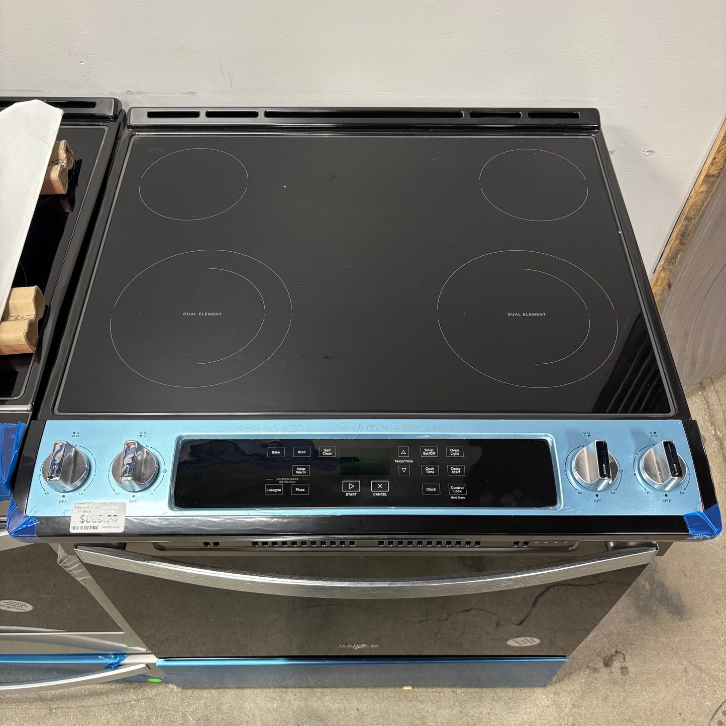 Whirlpool Slide-In Ele Range