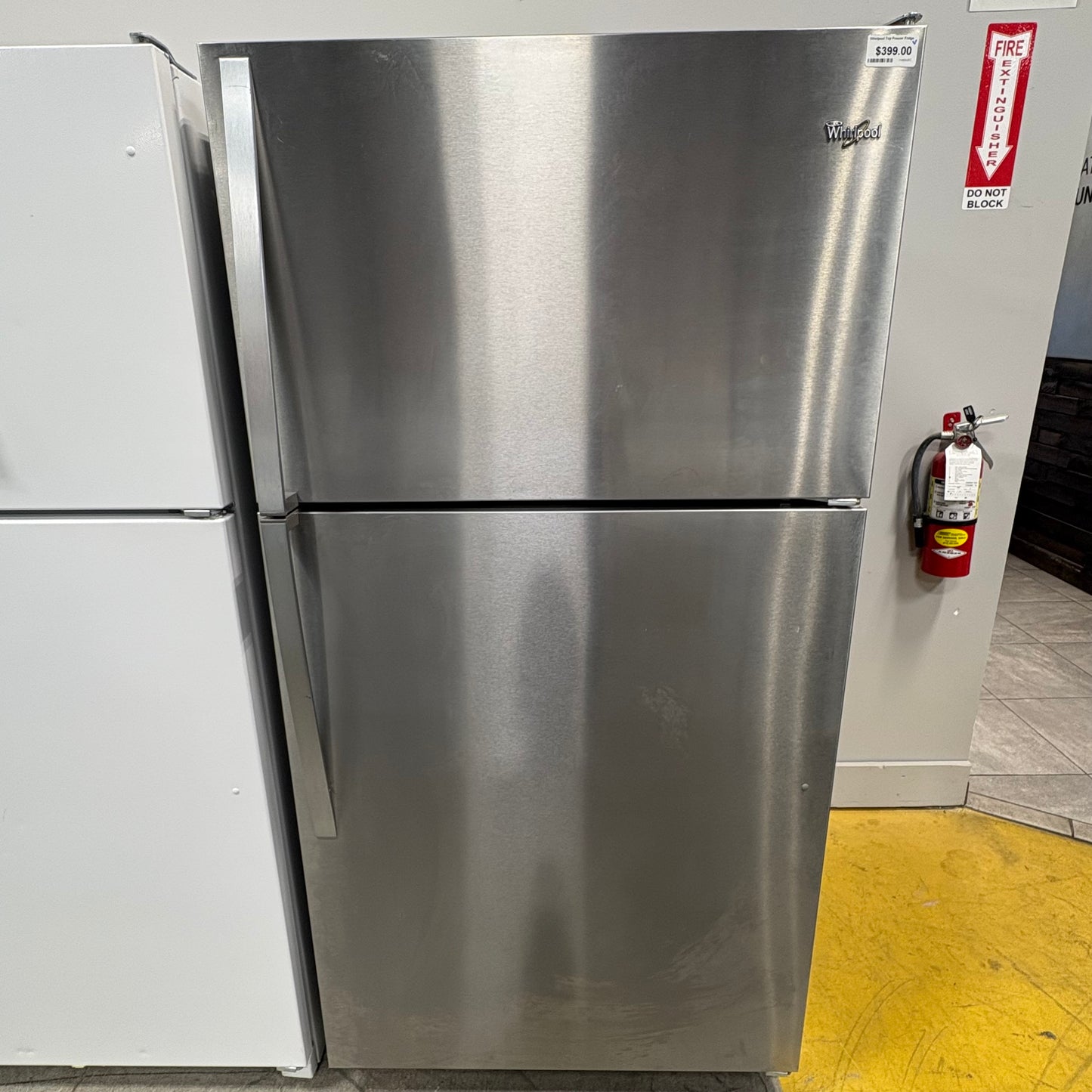 Whirlpool Top Freezer Fridge