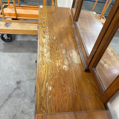 Vintage Shell Dresser w/ Mirro