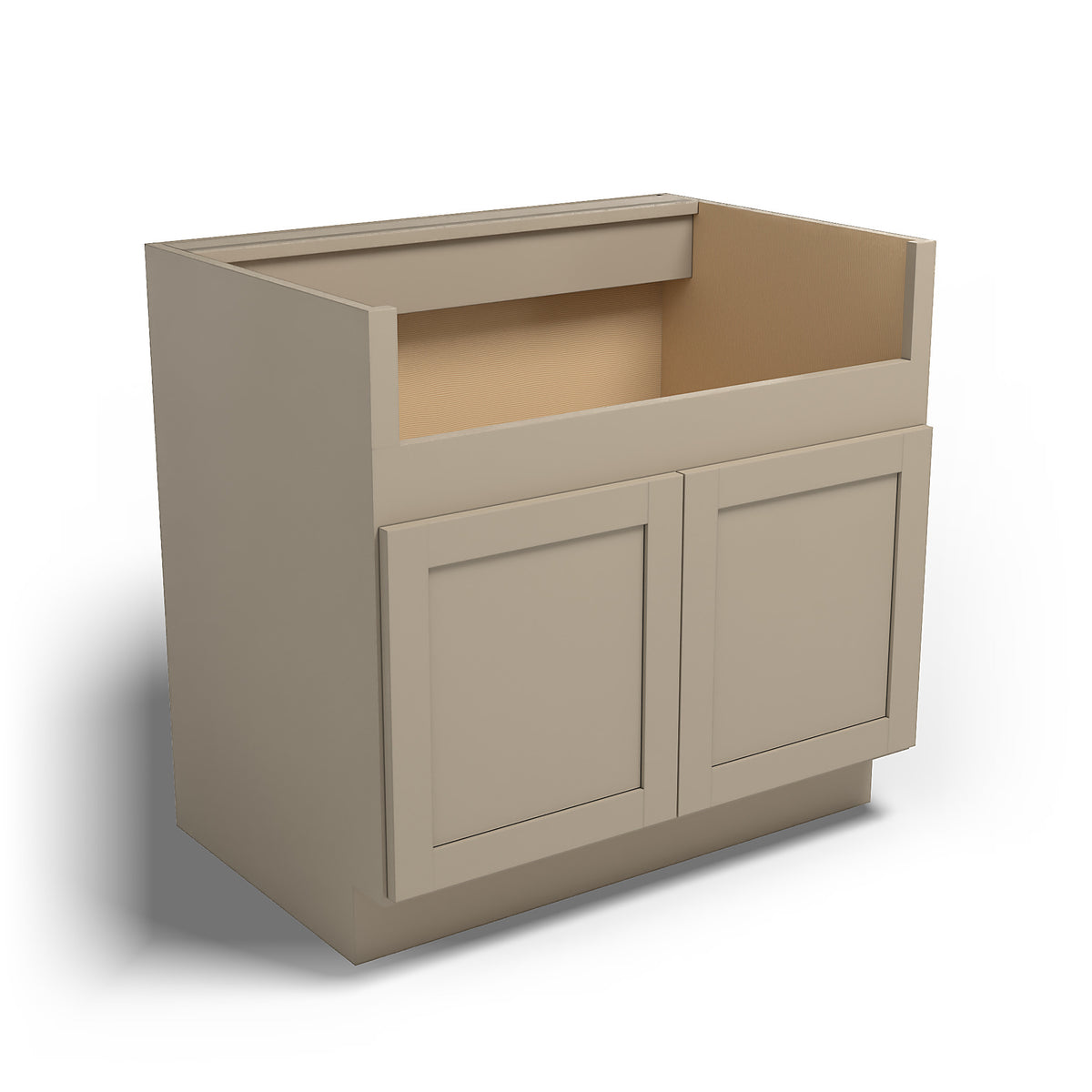 Special Order - 36" Farmhouse Sink Base Mojave Shaker - FSB36 Base Cabinets GHI Mojave Shaker Sink Bases Special Order SPMJS