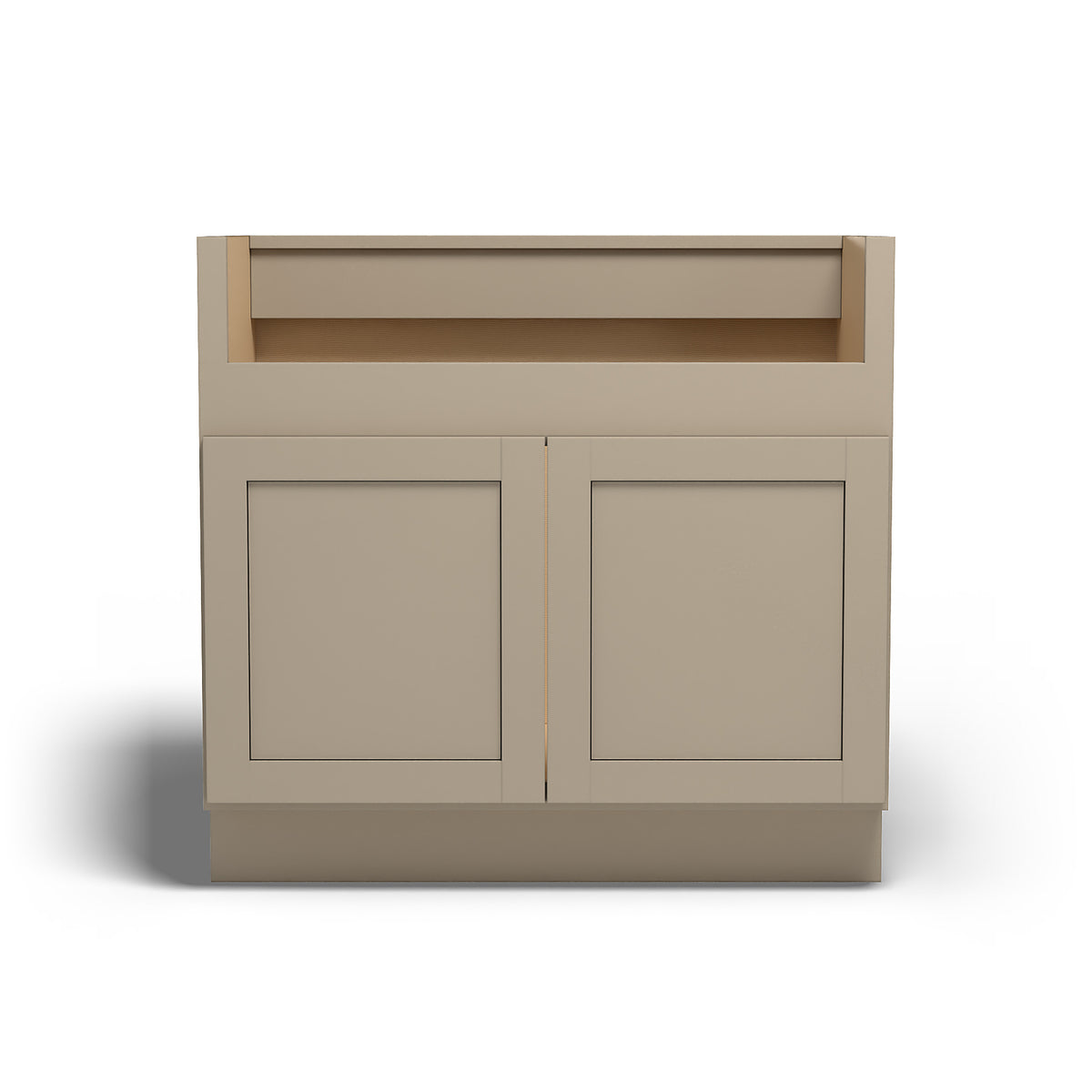 Special Order - 36" Farmhouse Sink Base Mojave Shaker - FSB36 Base Cabinets GHI Mojave Shaker Sink Bases Special Order SPMJS