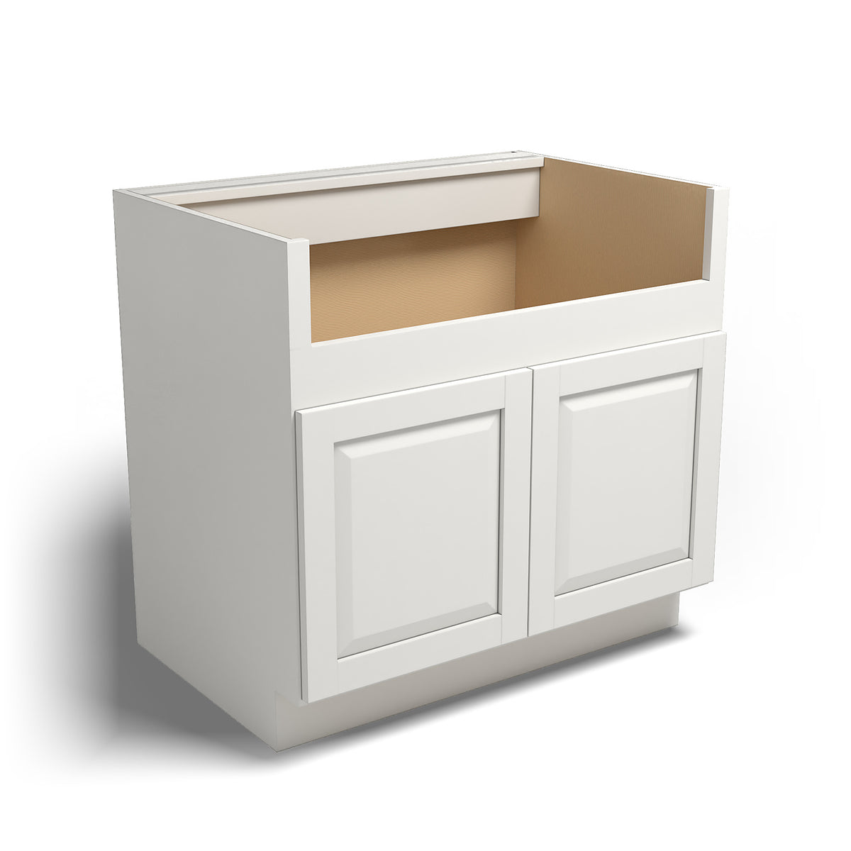 Special Order - 36" Farmhouse Sink Base Newport White - FSB36 Base Cabinets GHI Newport White Sink Bases Special Order SPNPW