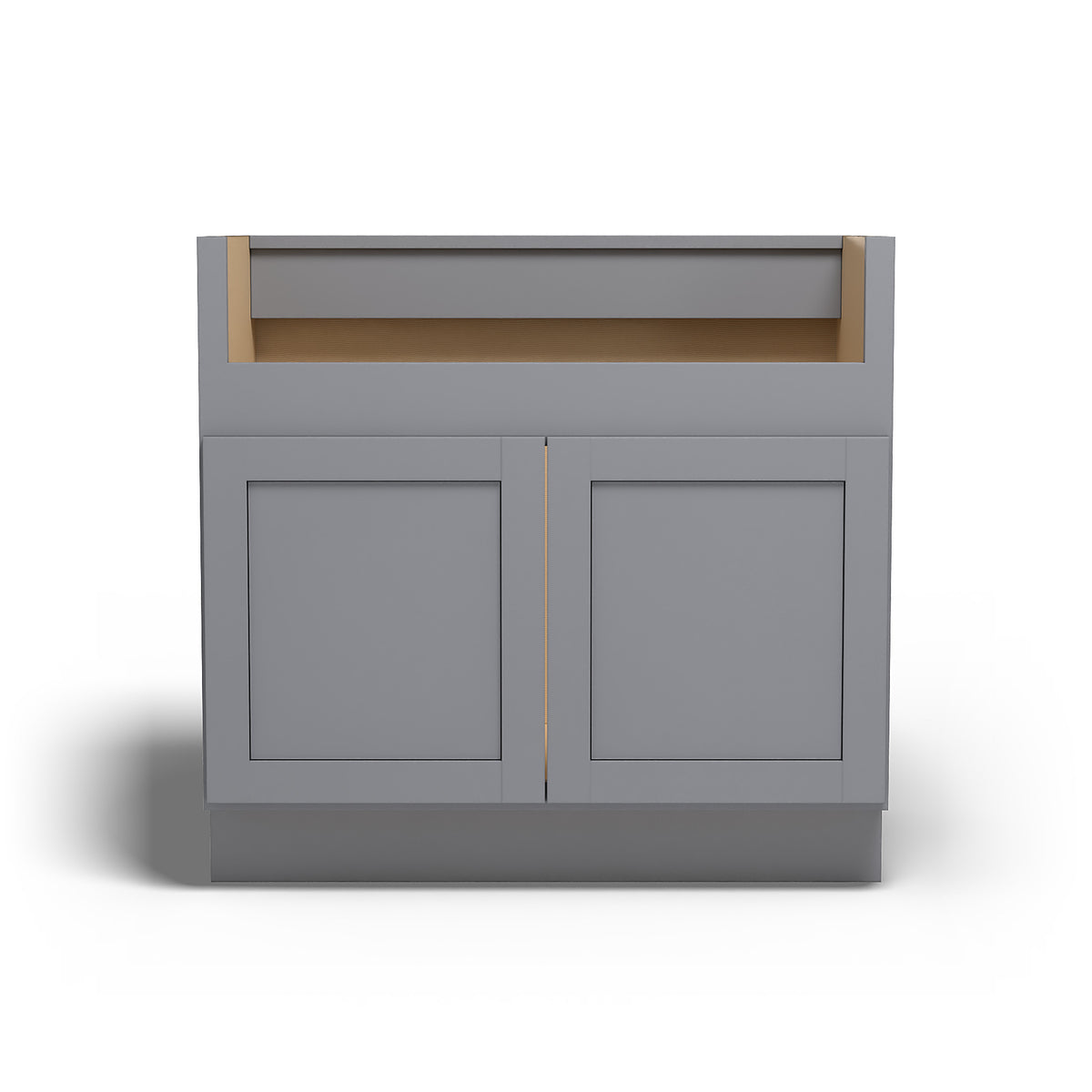 Special Order - 36" Farmhouse Sink Base Pacific Gray - FSB36 Base Cabinets GHI Pacific Gray Sink Bases Special Order SPPGS