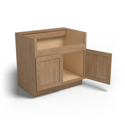 Special Order - 36" Farmhouse Sink Base Sonona Sand - FSB36 Base Cabinets GHI Sink Bases Sonona Sand Special Order SPSNS