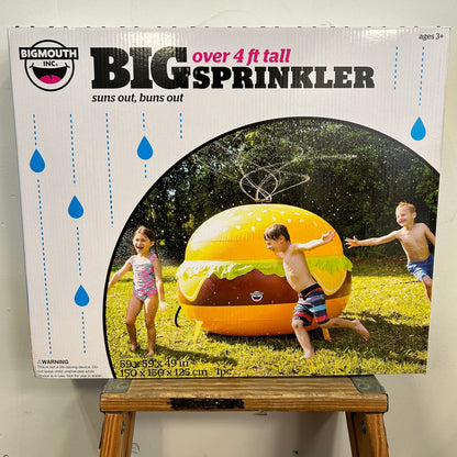 Cheeseburger Sprinkler