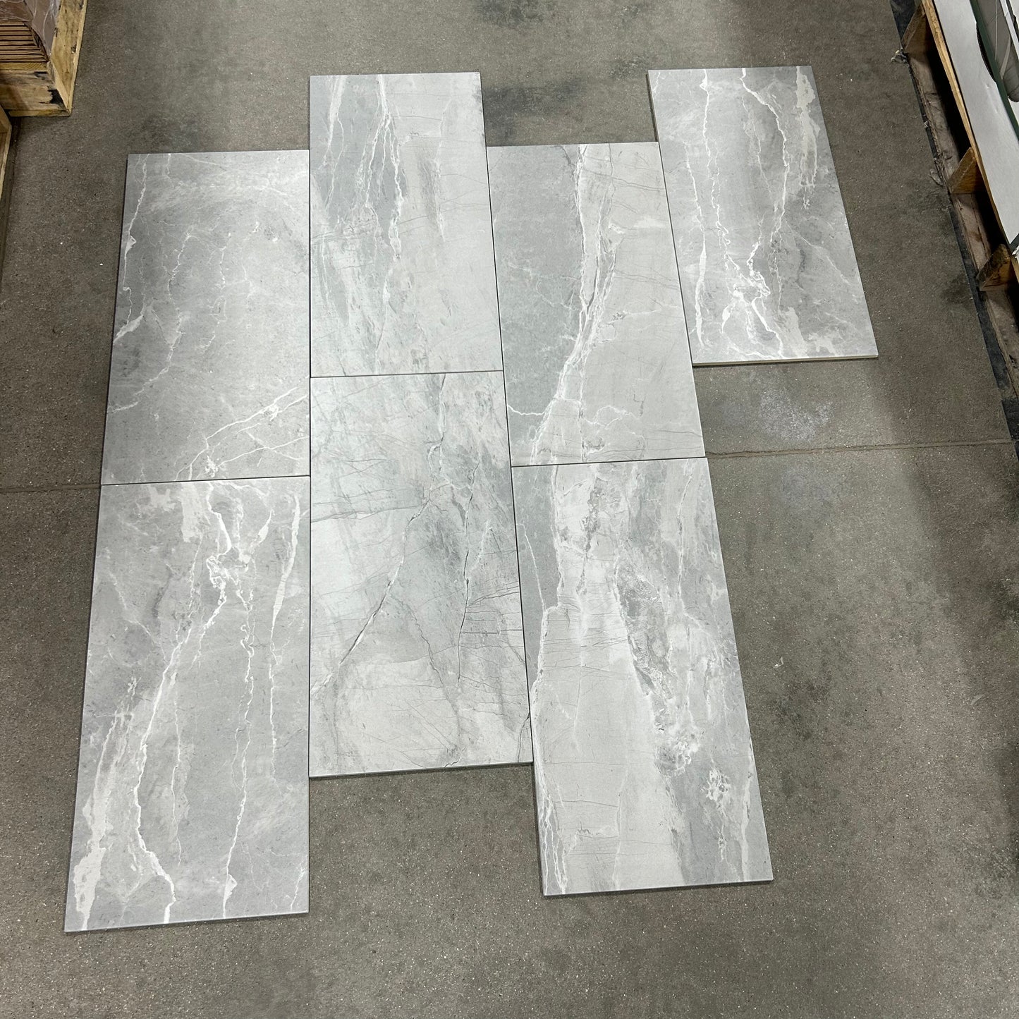 Absolute Light Grey 12x24 Tile