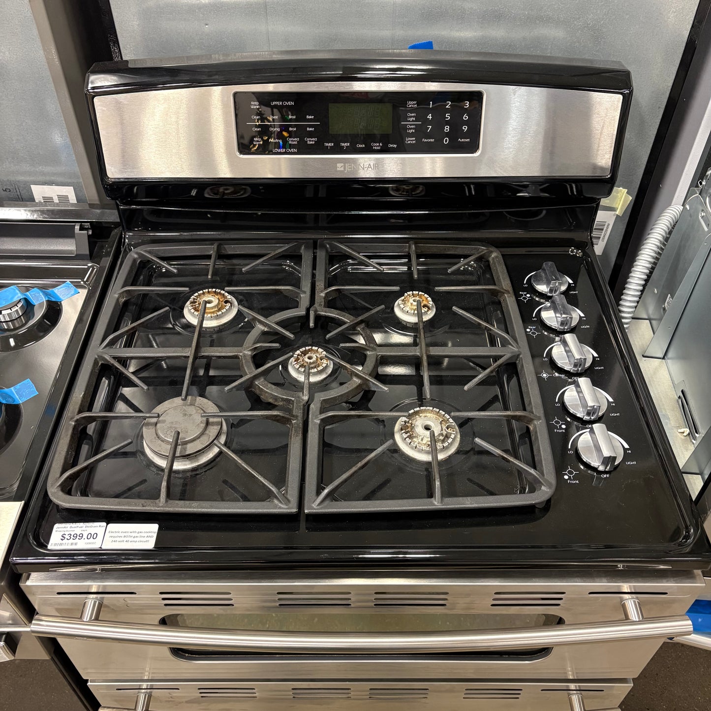 JennAir DualFuel DblOven Range