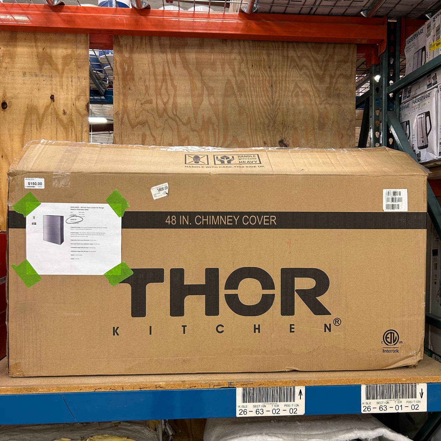 THOR Range Hood Cover