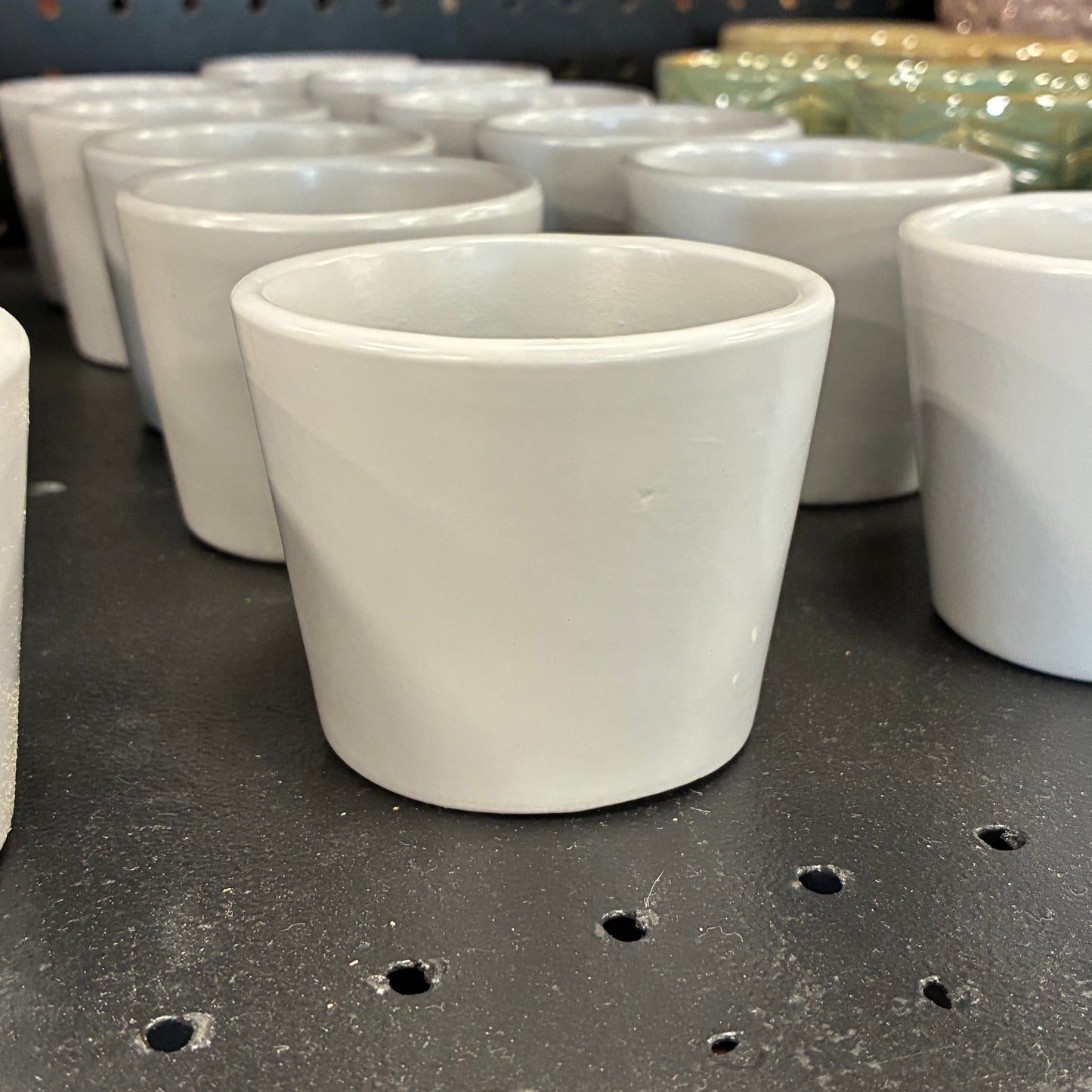 Modern Flare Grey Planter 3"