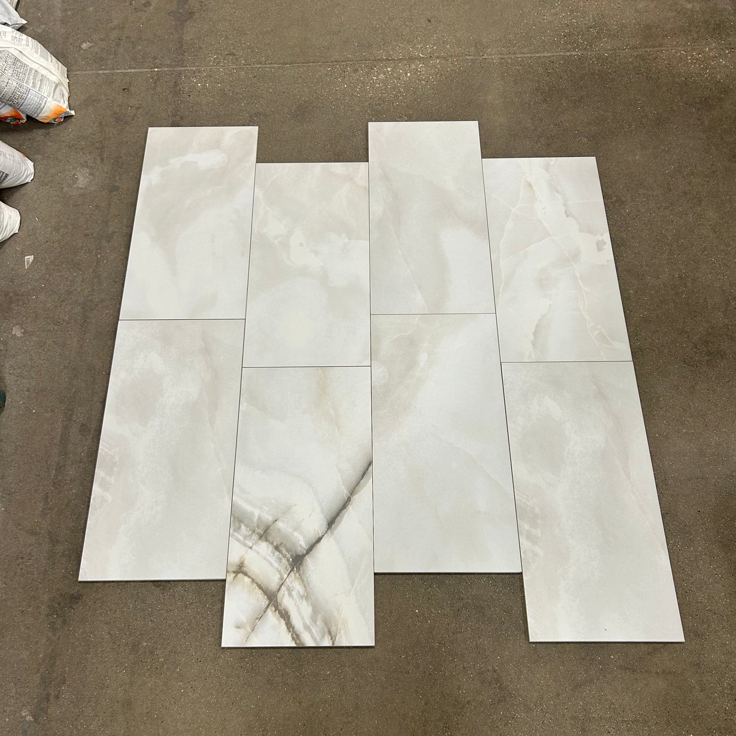 Onyx White 12x24 Tile