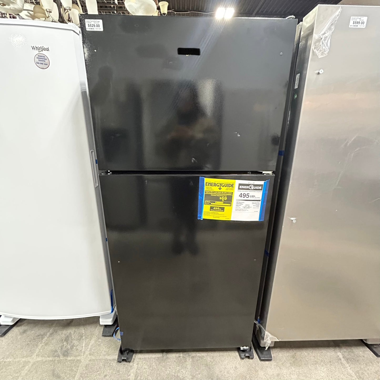 Whirlpool Top Freezer Fridge