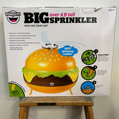 Cheeseburger Sprinkler