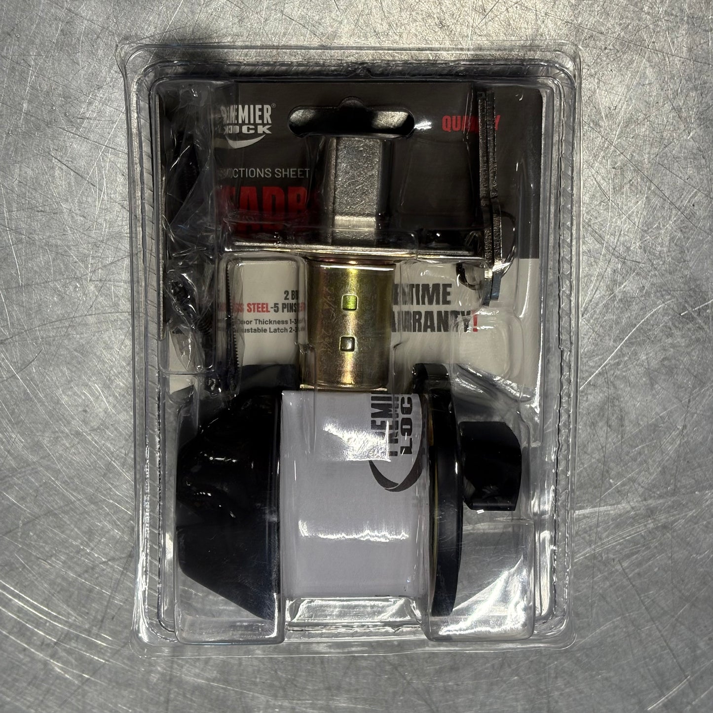 Deadbolt - Single Cyl Black