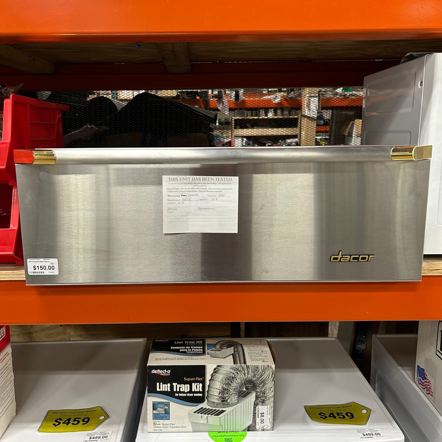 dacor Warming Drawer