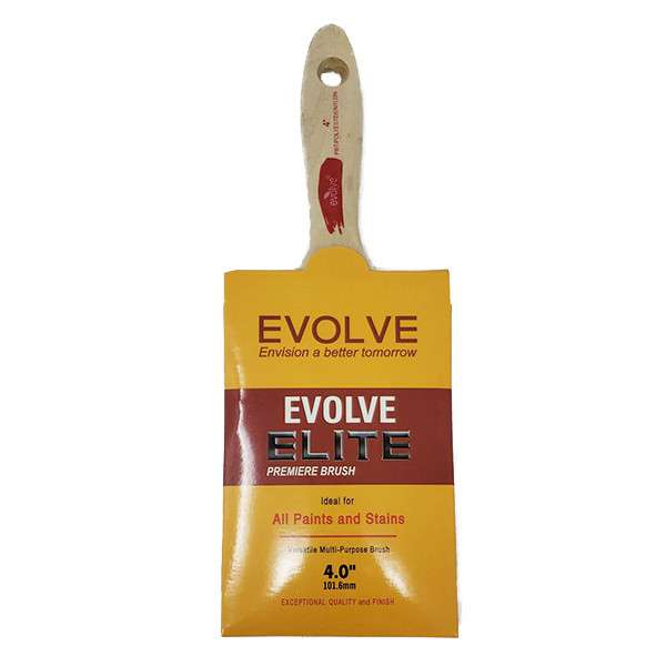 Evolve Paint Brushes 4" Flat