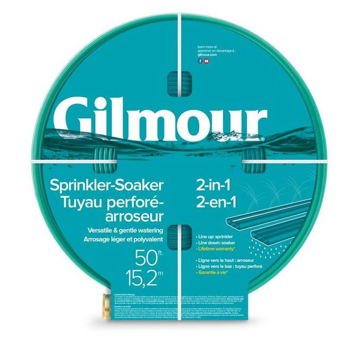 Gilmour Sprinkler Hose 50' GDM Habitat for Humanity ReStore
