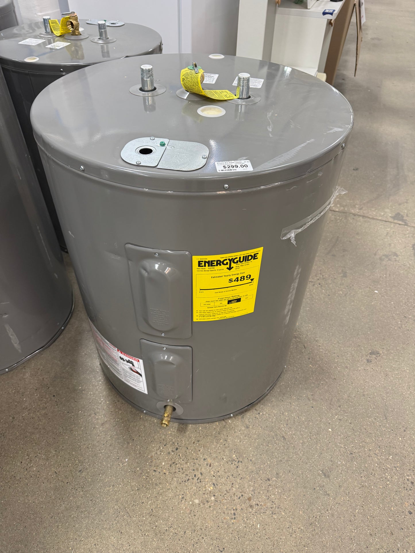 Rheem Elec Water Heater - 47 G