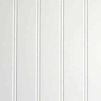 White Beadboard 4x8 Paintable