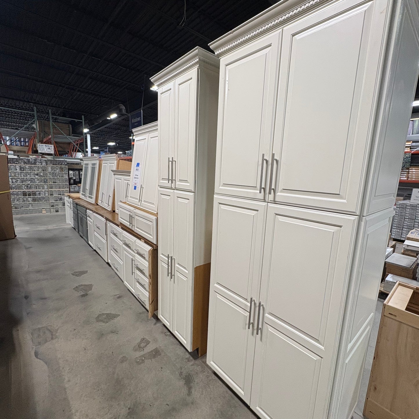 White Cabinet Set - 18pc FALSE