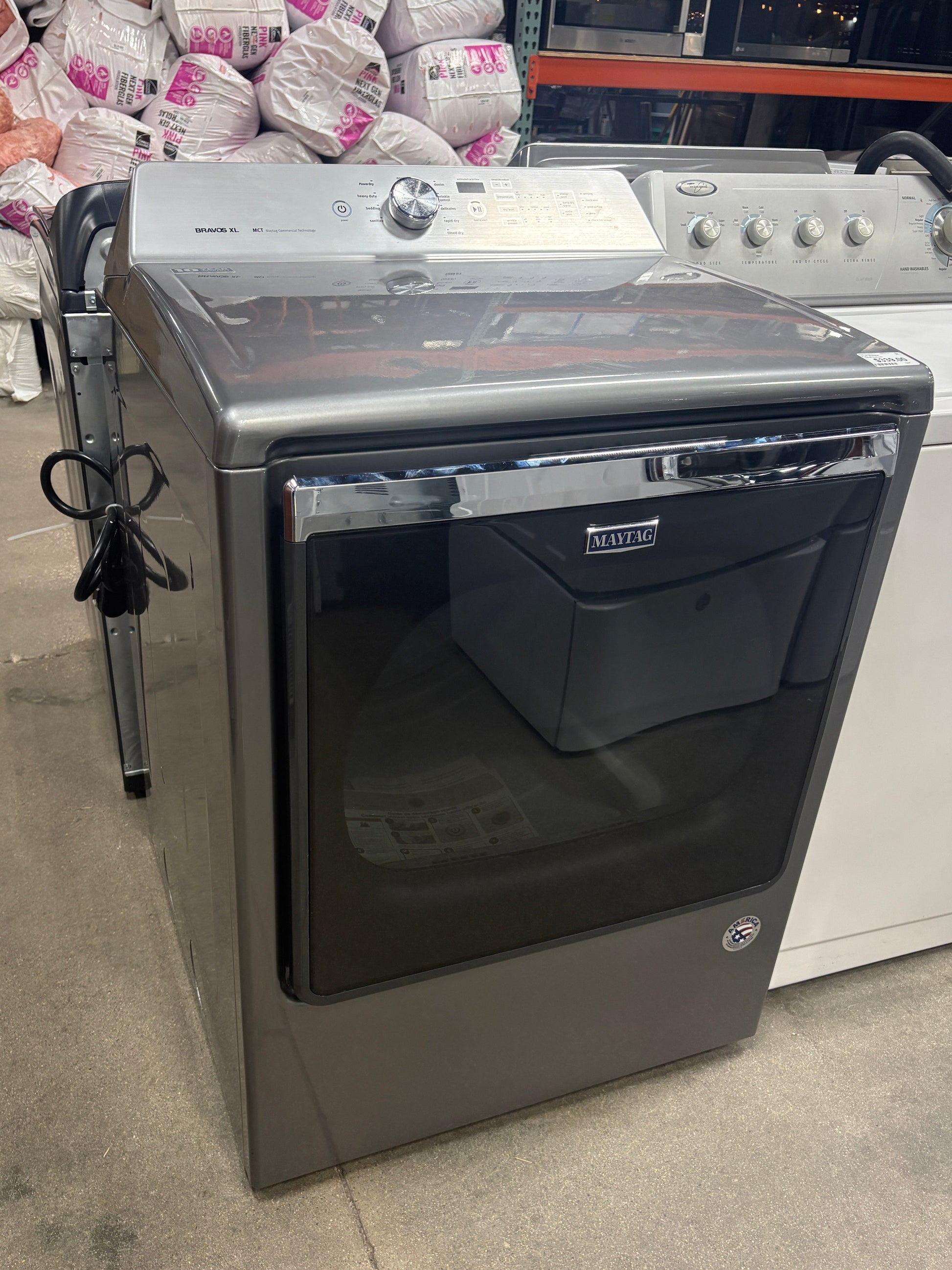 Maytag Metallic Front-Load Dry Dryers