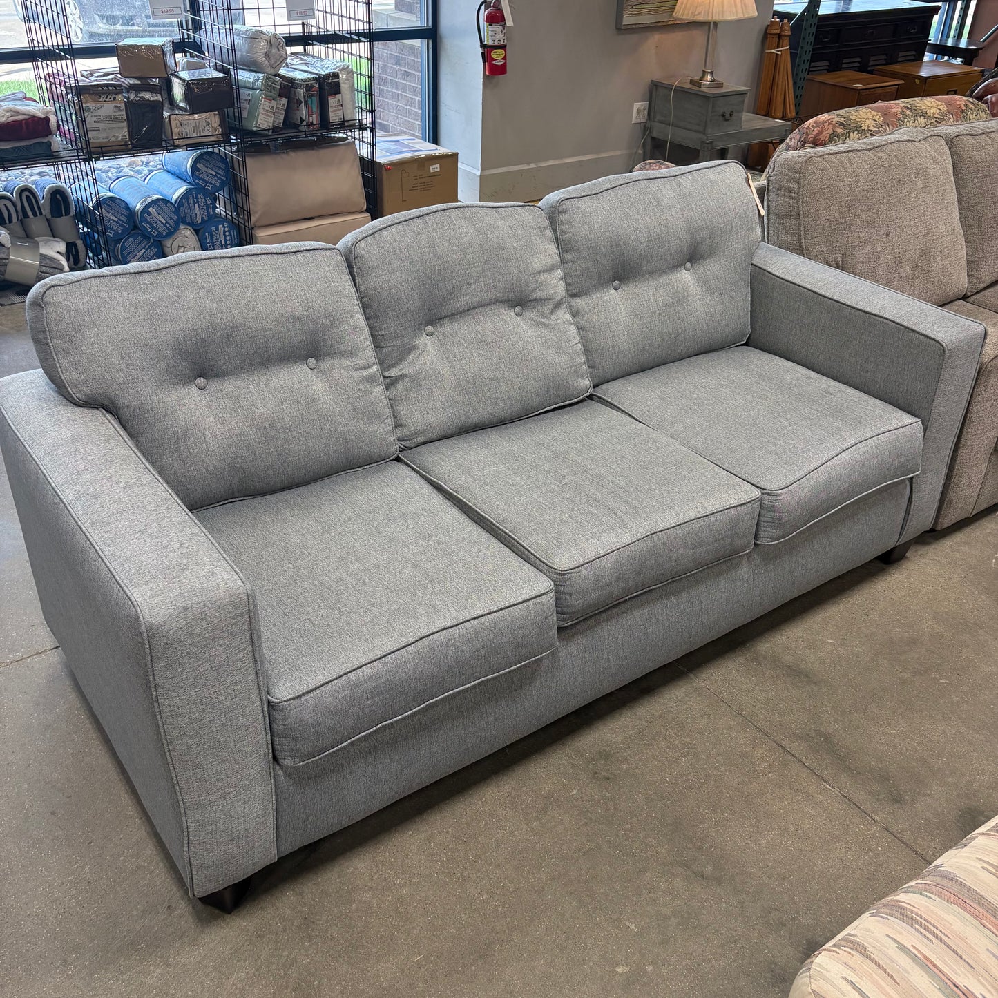 Gray / Blue Couch